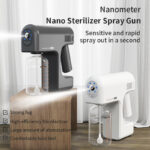 Portable USB Rechargeable Electric Wireless Disinfection Sprayer Handheld Nano Atomizer Home Disinfection Steam Spray Gun