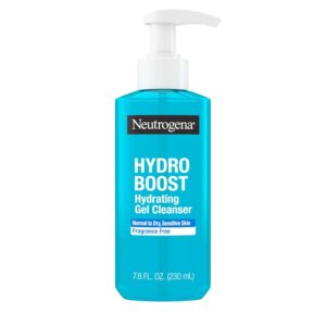Neutrogena Hydro Boost Fragrance Free Hydrating Gel Facial Cleanser