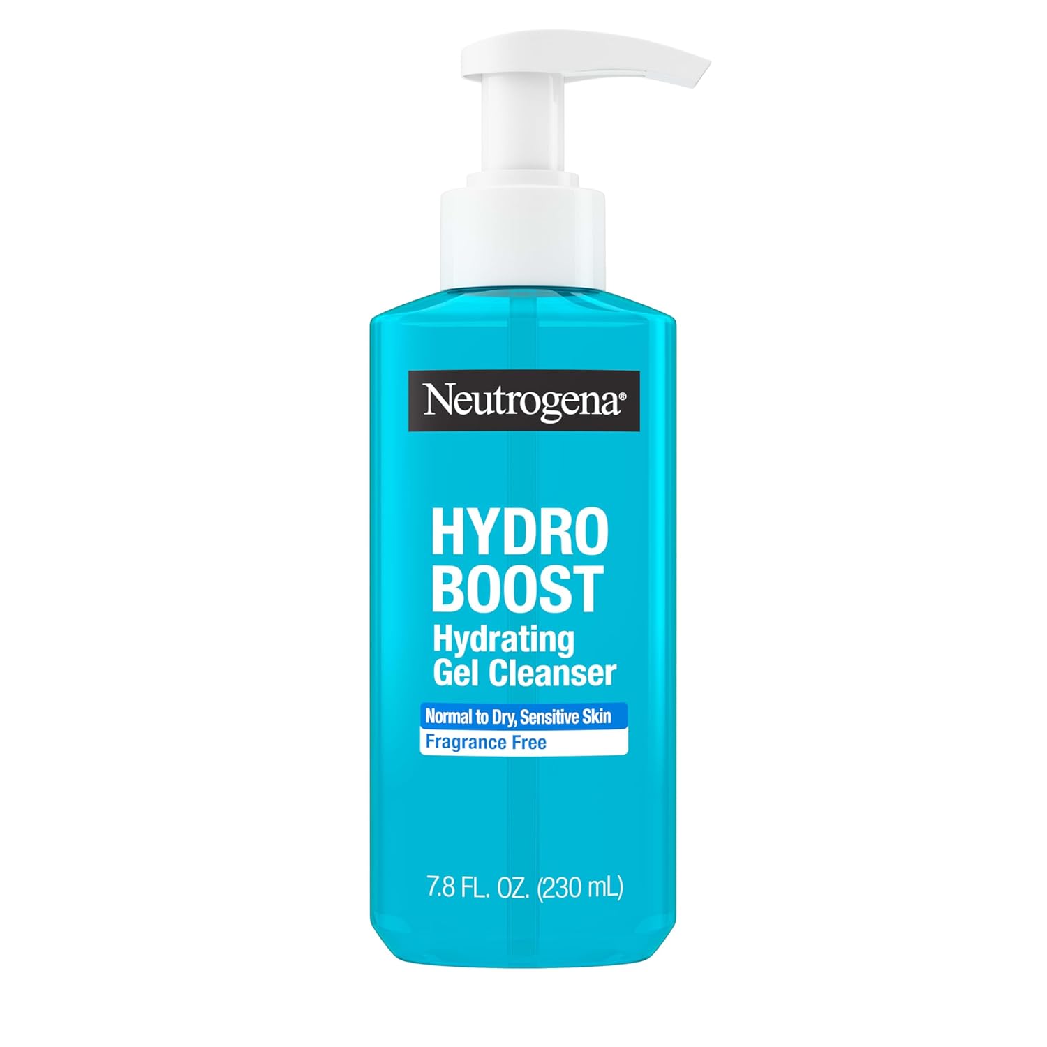 Neutrogena Hydro Boost Fragrance Free Hydrating Gel Facial Cleanser