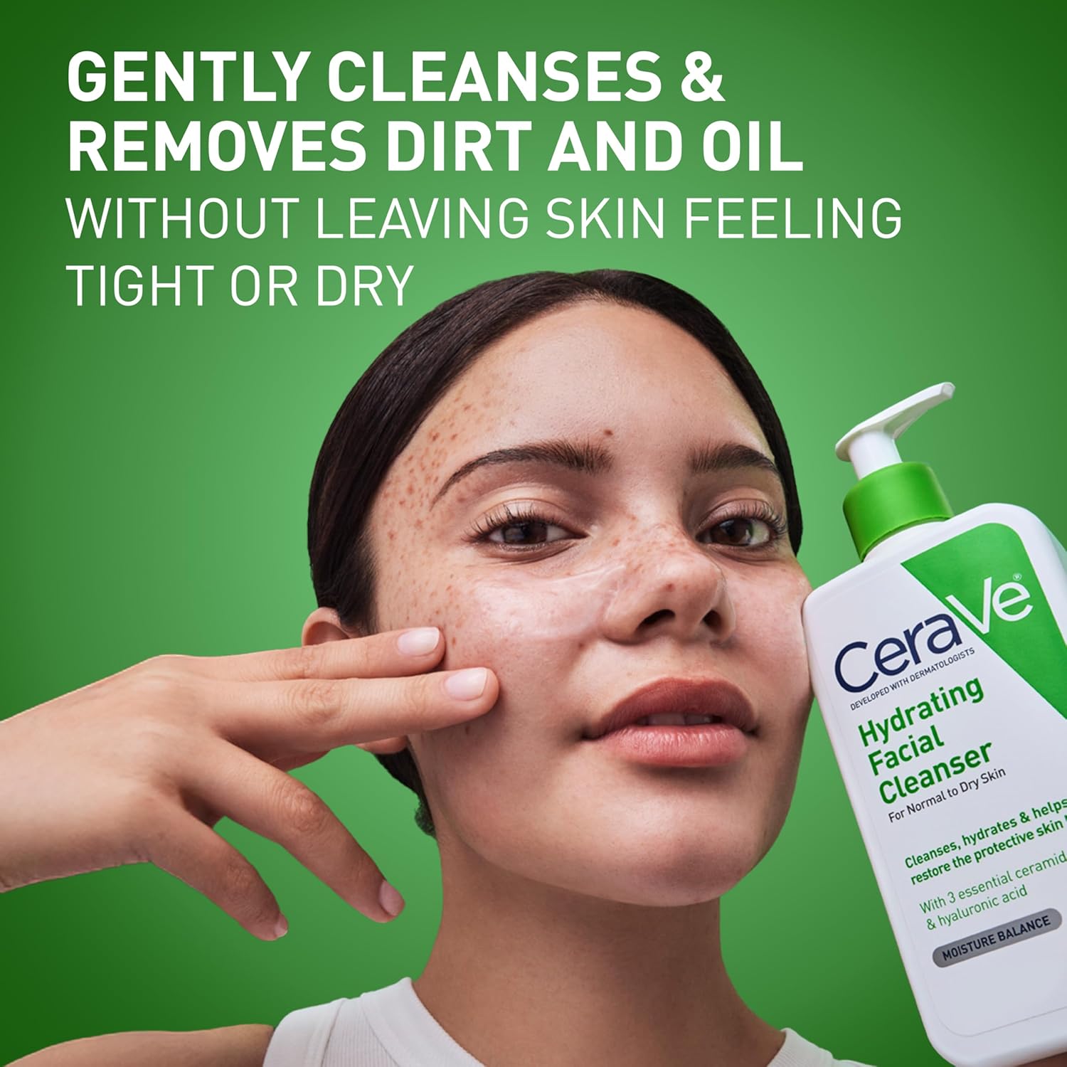 CeraVe Hydrating Facial Cleanser for Normal to Dry Skin