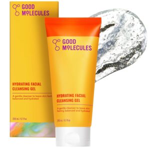 Good Molecules Hydrating Facial Cleansing Gel with Rosewater and Pineapple